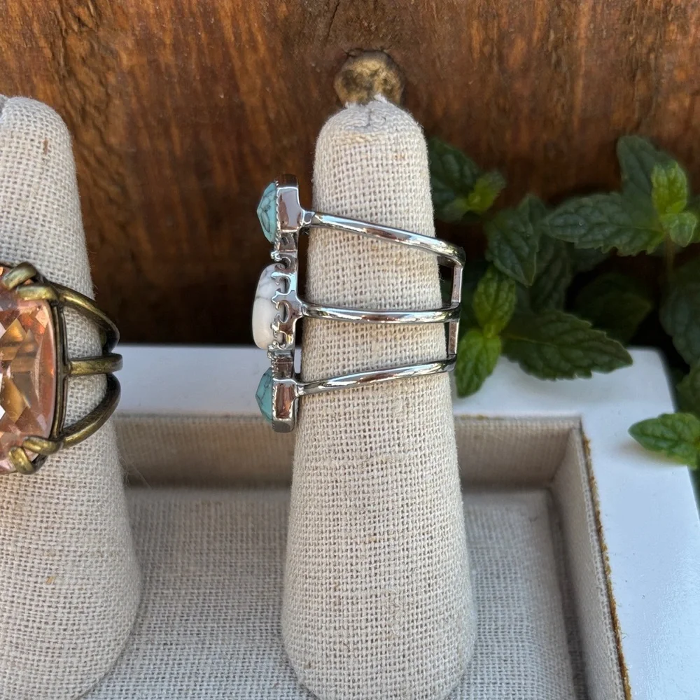 Chloe + Isabel Turkish‎ Delight Triple Band Ring